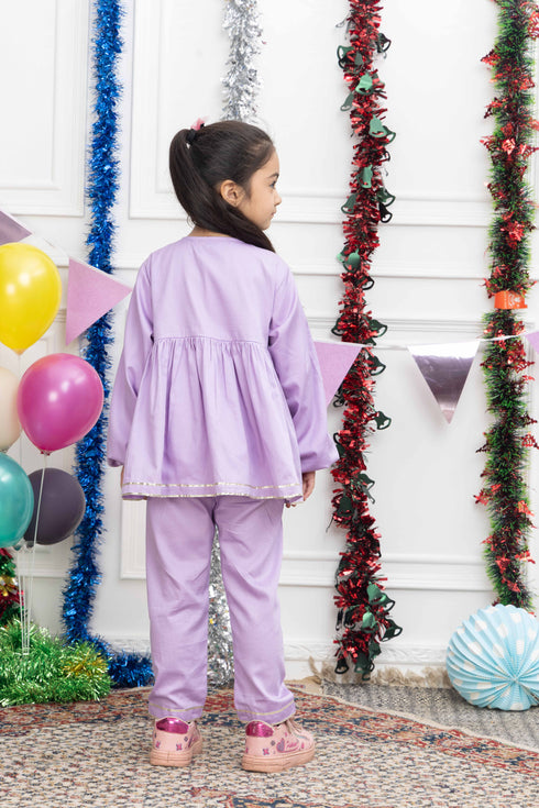 LILAC BUTTERFLY & HEART COD SET